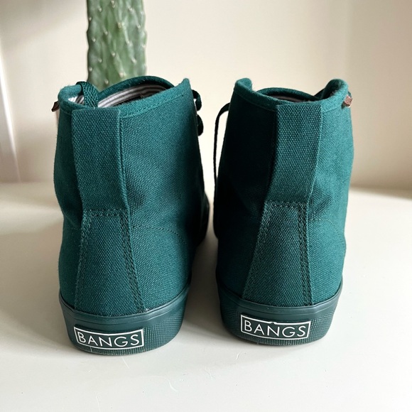 BANGS Teal Canvas High-Tops - Picture 15 of 15